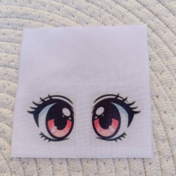 Yeux sublimation pour le poulpe - couleur au choix