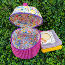 Trousse cupcake artisanale fait main I De nature colorée