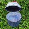 Trousse cupcake coquelicot artisanale fait main I De Nature Colorée
