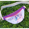 Sac banane licorne enfant fait main I De nature colorée