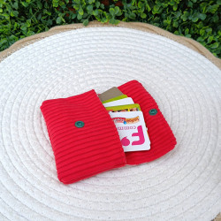 Pochette Clés ou Cartes Tissu – Mini Étui Pression