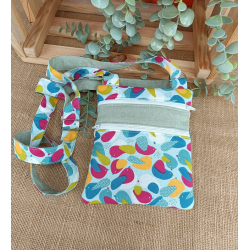 Petit sac à bandoulière oiseaux – Léger et coloré – Sac pratique original