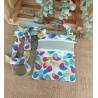 Petit sac à bandoulière oiseaux – Léger et coloré – Sac pratique original