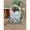 Petit sac à bandoulière oiseaux – Léger et coloré – Sac pratique original