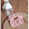 Chouchou - chouchou double gaze de coton -au choix tons rose