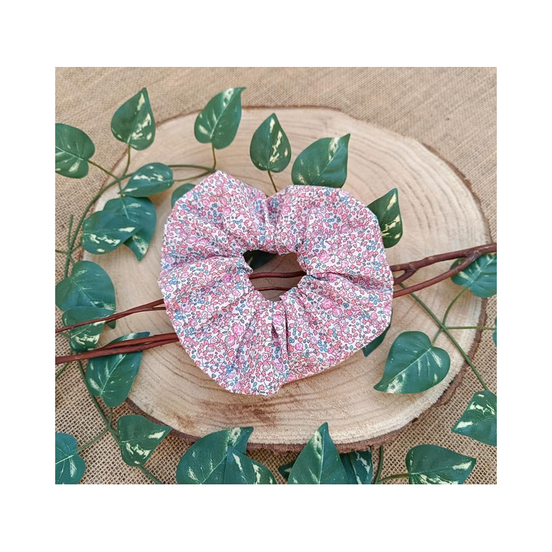 Chouchou cheveux- chouchou- liberty- coton fleuri modèle au choix