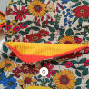 Sac hibou jaune fait main – Sac fantaisie en tissu fleuri | Accessoire original