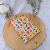 Pochette à livre en tissu – 2 tailles – Protection livres et carnets