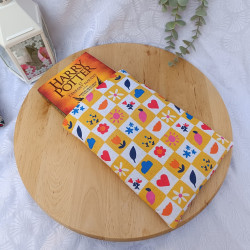 Pochette à livre en tissu – 2 tailles – Protection livres et carnets