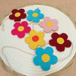 Kit Couture Guirlande Fleurs Velours – DIY Déco