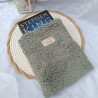 Pochette à livre sherpa – Protection douce et cocooning pour vos livres