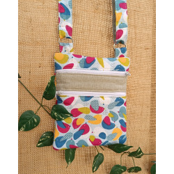 Petit sac à bandoulière oiseaux – Léger et coloré – Sac pratique original
