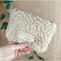 Pochette plate en sherpa – douceur, style et praticité