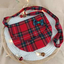Sac Tartan Rouge – Sac Bandoulière Écossais Chic | Accessoire Mode Artisanale