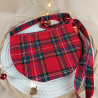Sac Tartan Rouge – Sac Bandoulière Écossais Chic | Accessoire Mode Artisanale