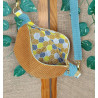 Sac banane enfant- en velours côtelé caramel – Fait main
