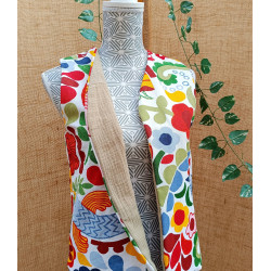 Gilet sans manches femme coloré – Style bohème