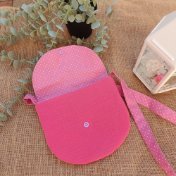 Sac à main enfant licorne – Double gaze de coton – Création douce et magique