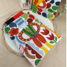 Pochette de livre en tissu coloré – Grand & Petit modèle | Protection livre originale
