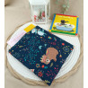 Pochette livre enfant animaux de la forêt – housse livre maternelle