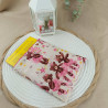 Pochette livre enfant oursons rose – petit modèle