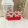 Pochette Clés ou Cartes Tissu – Mini Étui Pression
