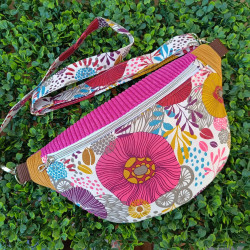 Sac banane floral coloré – Sac ceinture pratique et tendance