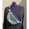 Sac banane liberty bleu – Sac fleuri chic et pratique