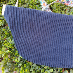 Sac banane liberty bleu – Sac fleuri chic et pratique