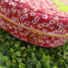 Trousse de toilette Fraise en tissu I création artisanale Metz