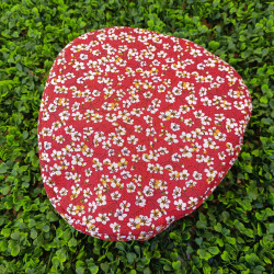 Trousse de toilette Fraise en tissu I création artisanale Metz
