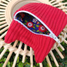 Hibou en velours côtelé artisanal I De Nature Colorée