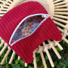 Hibou en velours côtelé artisanal I De Nature Colorée
